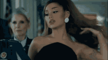 ariana hair flip